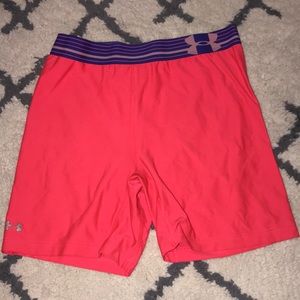 Under armor spandex shorts